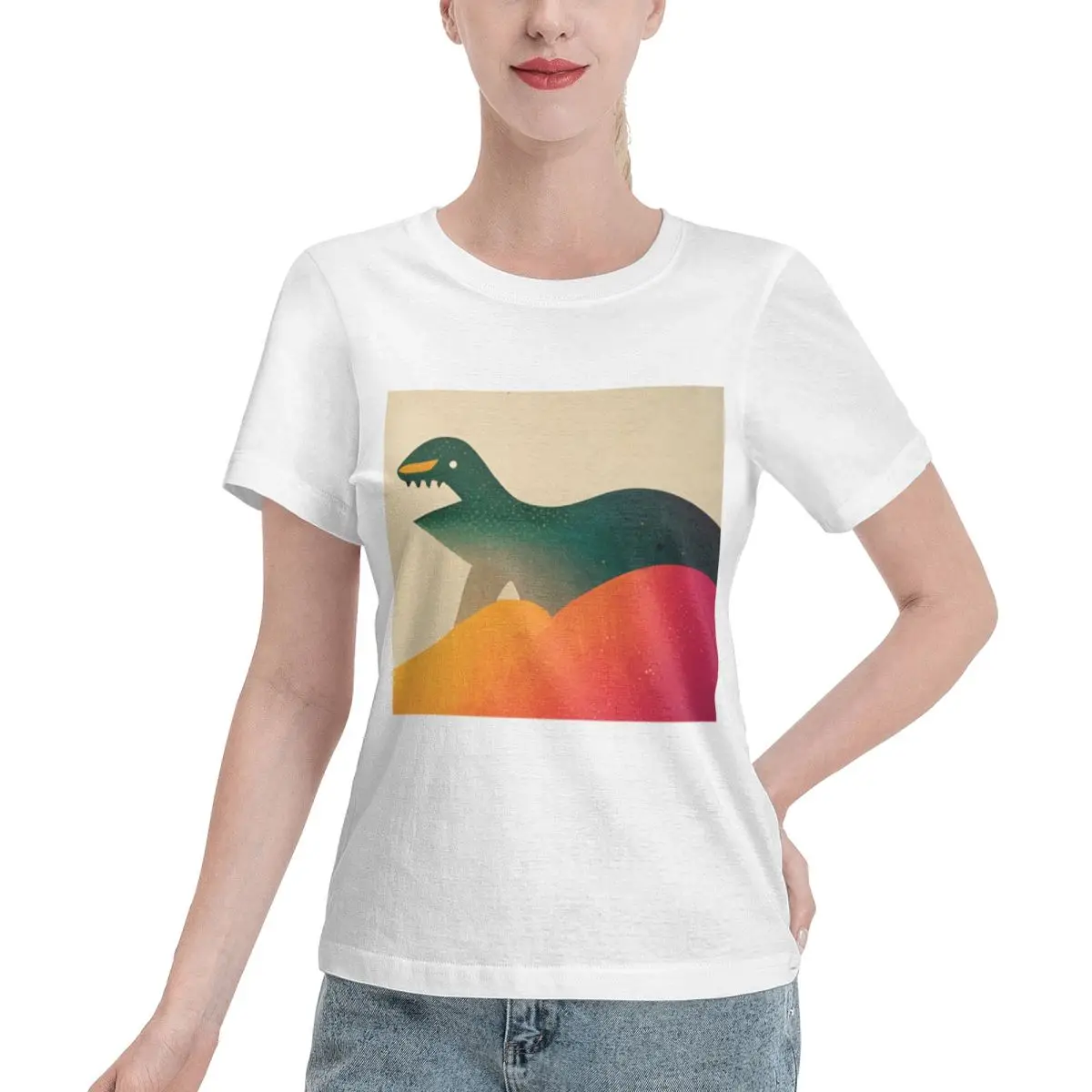 Bargain Price ROAR Women's T-shirt Classic Basic Tops For Women