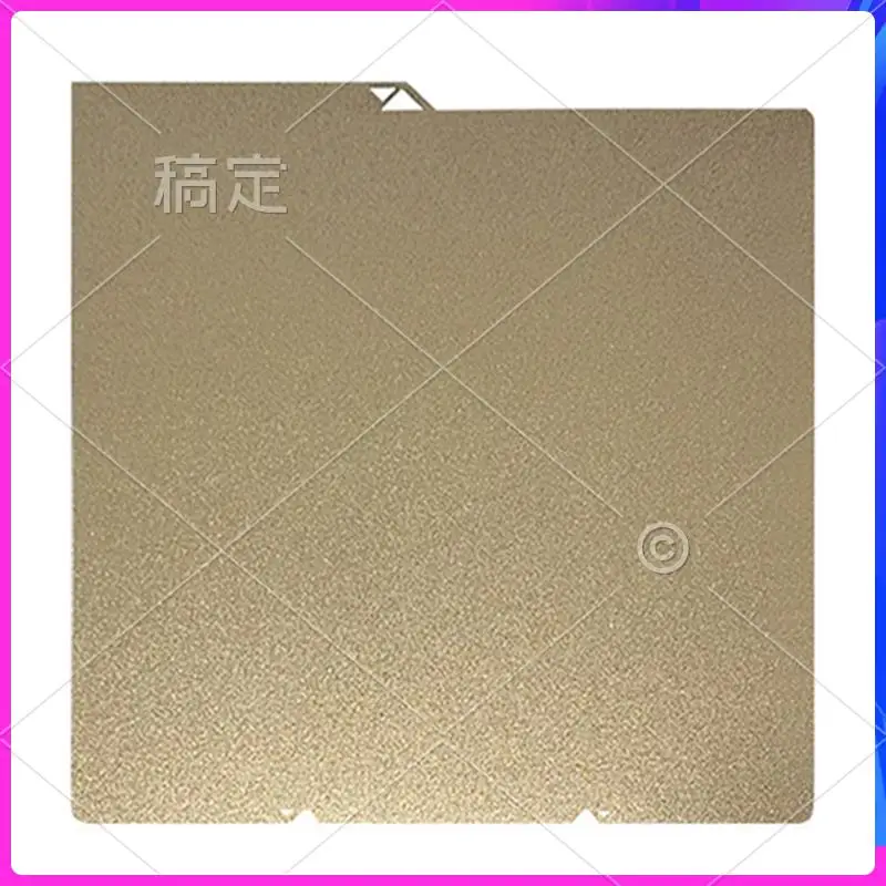 

ABT-For Anycubic Build Plate 264X276mm Spring Steel Sheet Plate Smooth PEI Textured Heat Bed B