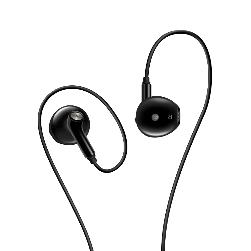 QianYun-Qian49 Auriculares intrauditivos HiFi, cabeza plana dinámica de graves de alta calidad, auriculares de 3,5 mm, originales