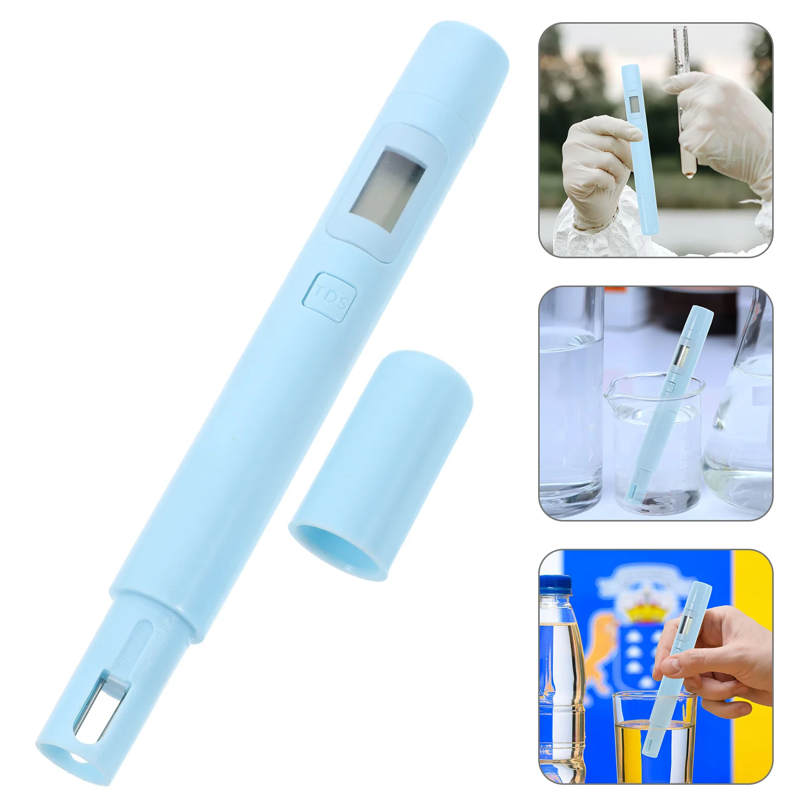 

Digital Water Quality Tester High Precision for Aquarium Pool Testing LCD Display Conductivity Measurement Tool Water Quality