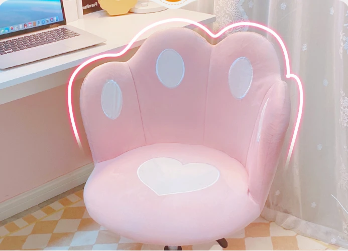 Computer chairs, household bedrooms, cute girls, makeup stools, dormitories