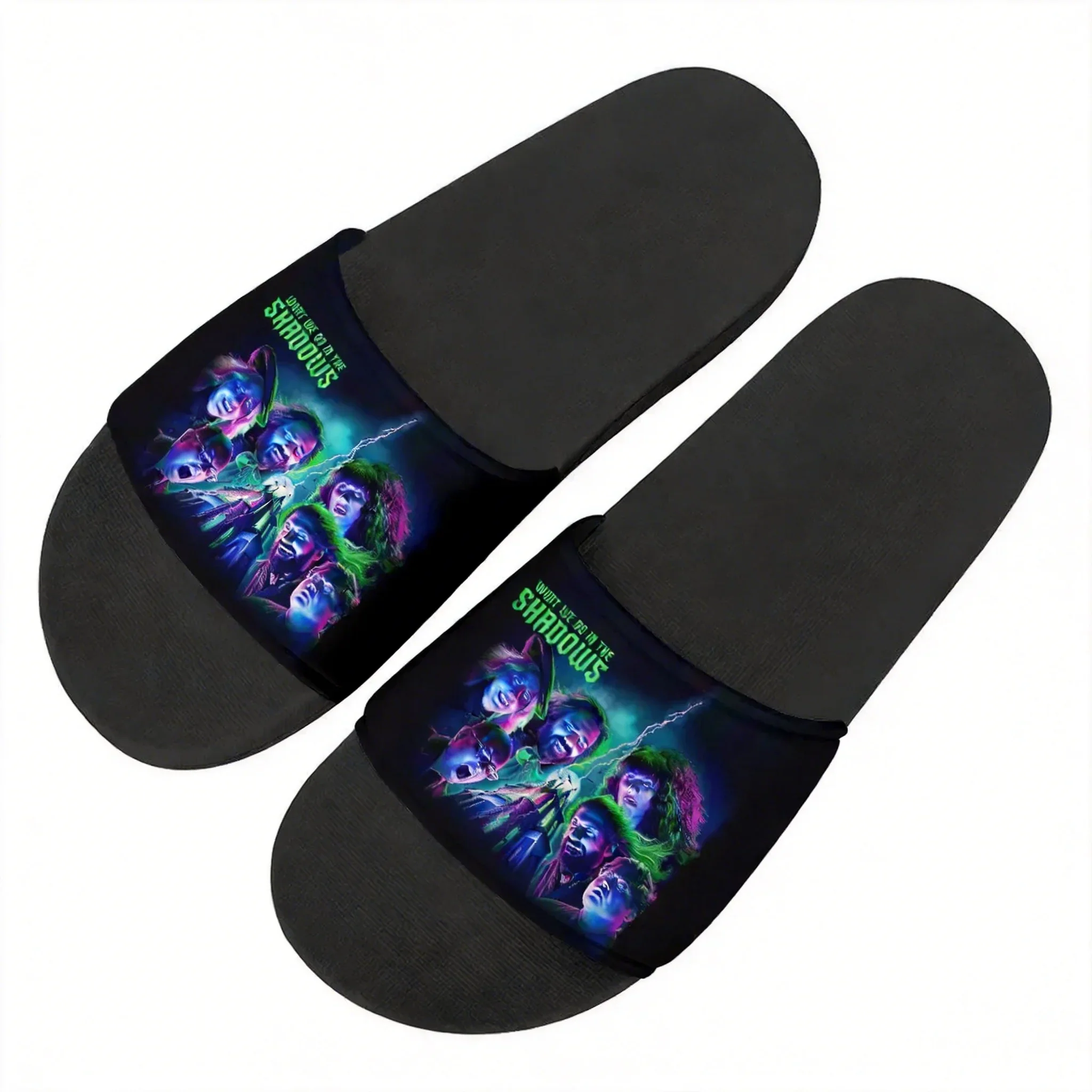 What We Do In The Shadows Flip Flops Home Slipper Mens Womens Teenager Family Slippers Bathroom Pool Casual Sandals Custom Shoes