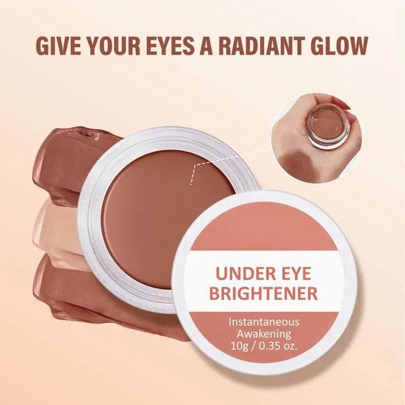 1 peça 10g corretivo de cobertura completa para contorno de olheiras de manchas de acne-base de acabamento natural para todos os tons e tipos de pele