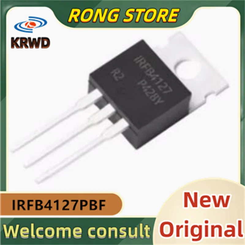 (5PCS) IRFB4127PBF  IRFB4127 4127  76A200V TO220 New and Original Chip IC