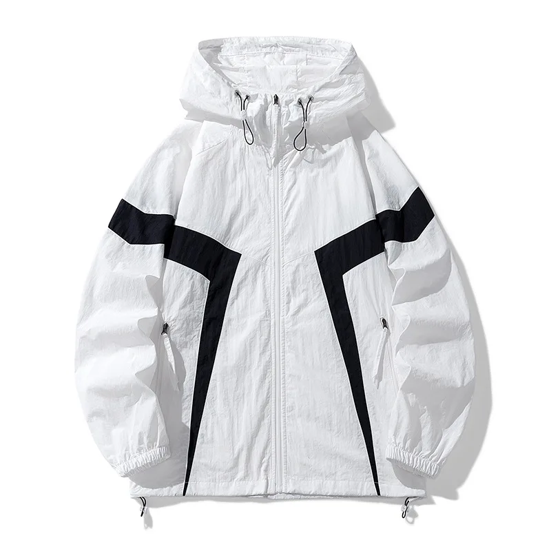 Summer UPF 50+ UV Sun Protection Skin Coats Men Ultra-Light Sportswear Cycling Wear Fishing Suit Lady Windbreaker 8XL Jackets