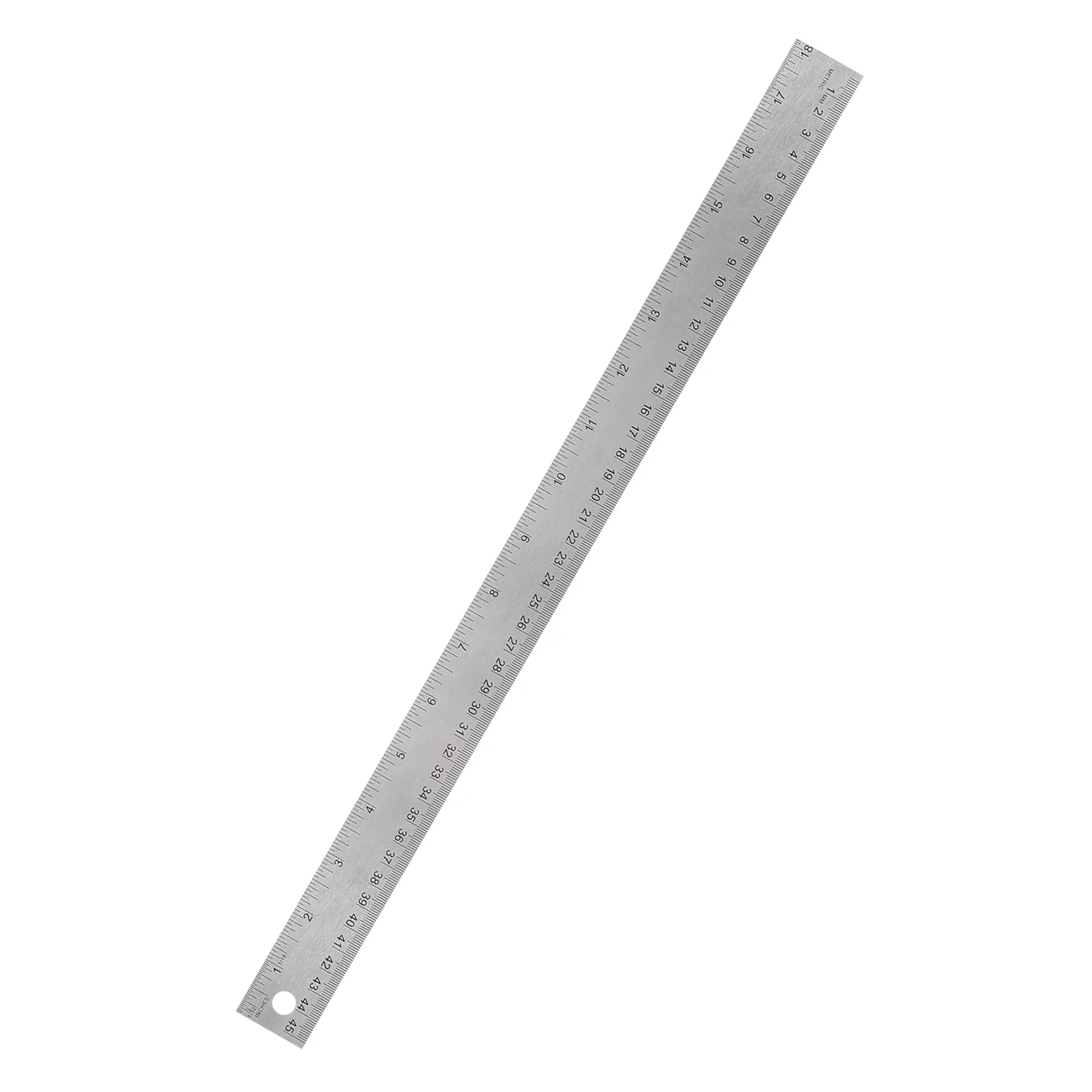Stainless Steel Cork Back Ruler Safe Edges School Office Engineering Woodworking Measuring Drawing Tool Metal Ruler
