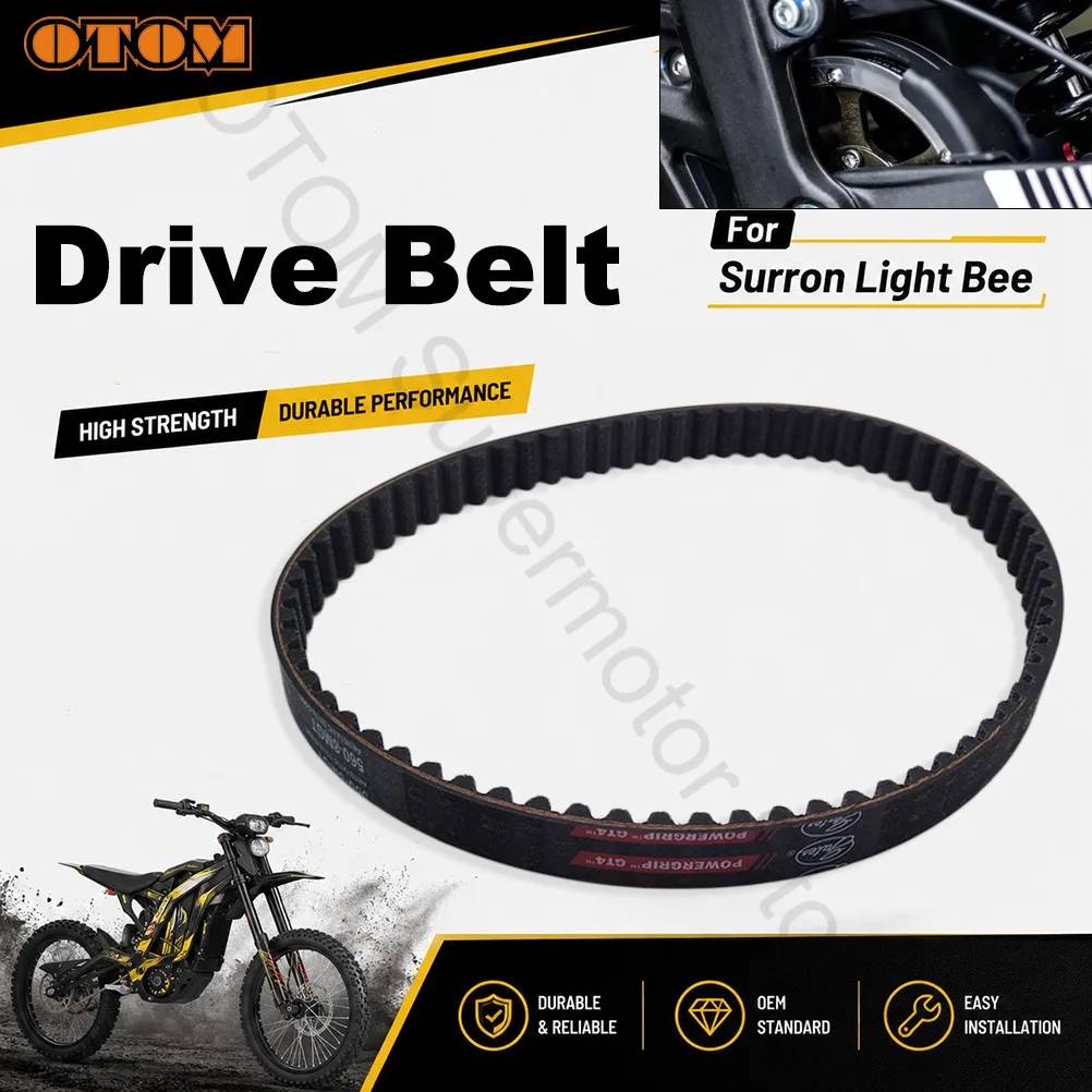 For Surron Light Bee Motorcycle Drive Belt Gearbox Belt First-level Transmission Sur Ron X S Electric Off-road GT4/560-8M-16