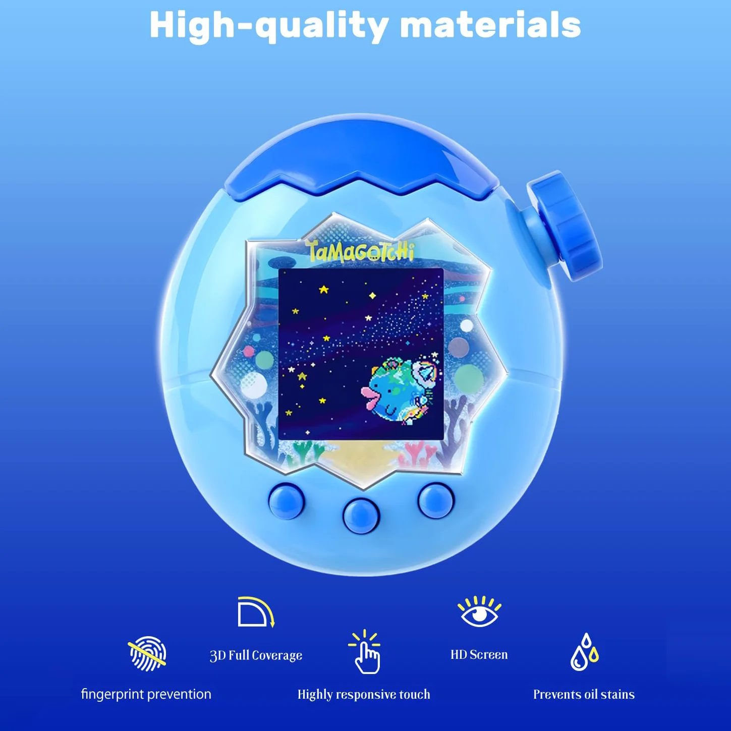 TPU Soft Film Screen Protector And Button Film For Tamagotchi Paradise Screen Protector And Button Film For Tamagotchi Paradise