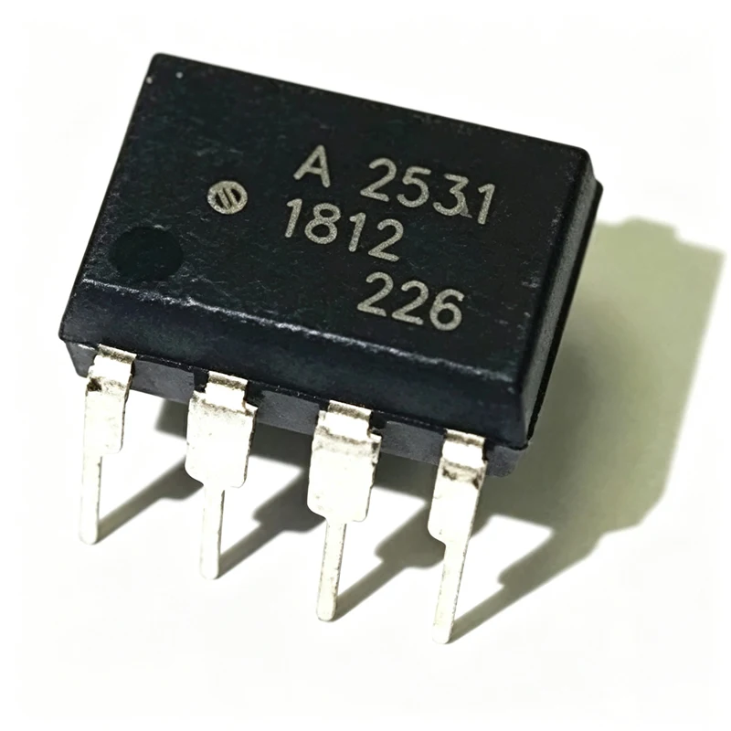 10PCS 2531 HCPL2531M HCPL-2531 DIP-8 direct insertion high-speed optocoupler