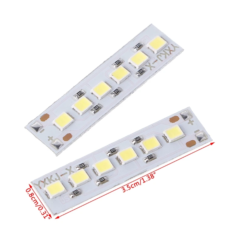 정전류 LED 라이트 리튬 온 USB 18650 디밍, DC 3.7V-5V, 5 개