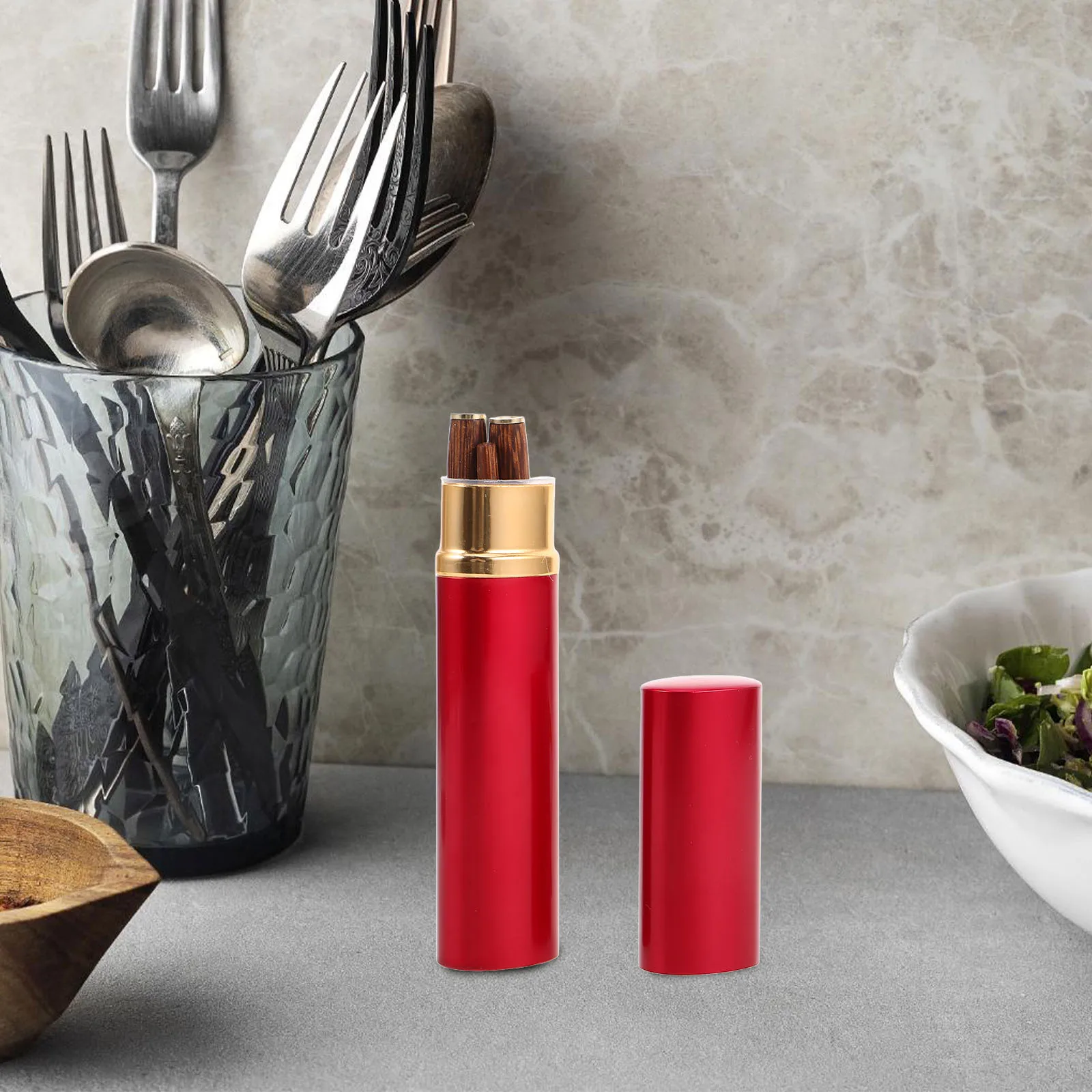 

Portable Chopsticks Gaming Foldable Wood Camping Utensils Telescopic Folding Tableware for Beginners Travel