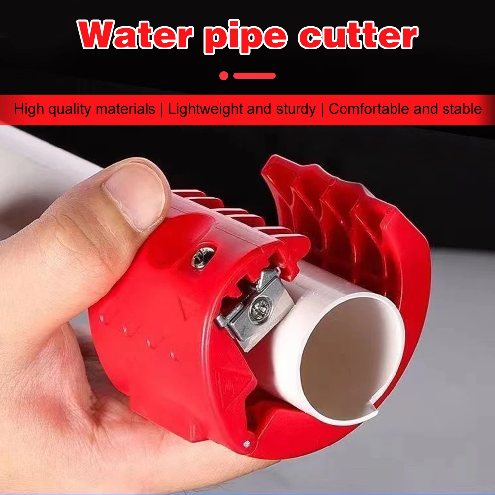 Pipe Cutter Plastic Blades for Plastic Pipe Wire Cable Cutter Household PVC/PU/PP/PE 20-50mm Tube Cable Portable Cutting Tools