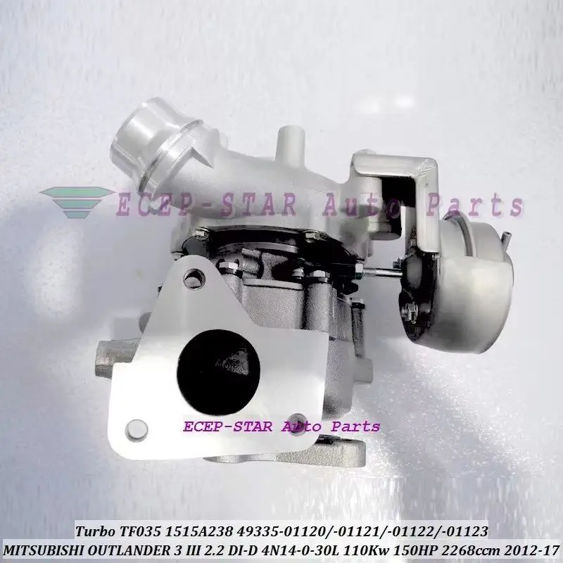 MFS Billet W Turbo TF035 1515A238 49335-01120 49335-01122 49335-01121 49335-01123 For MITSUBISHI OUTLANDER 3 2.2 DI-D 4N14-0-30L