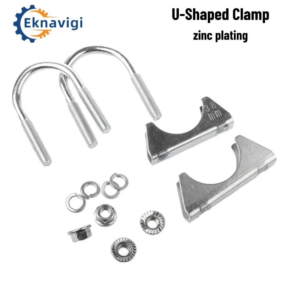 1PCS SL22 29 34 440 49 60 76 High Temperature Hose Hoop Malleable Heavy Duty Bundle Hoop Cast Iron High Pressure Clamp