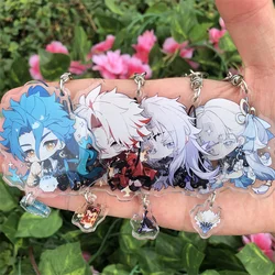 Game Wuthering Waves YUANWU Jiyan Yangyang Keychain Cosplay Acrylic Pendant Anime Keyring Christmas Gifts