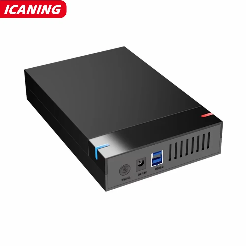 Caja de disco duro 2,5/3,5 pulgadas HDD USB3.0 SATA a USB 3,0 lector de disco duro externo compatible con adaptador de 10TB para PC portátil