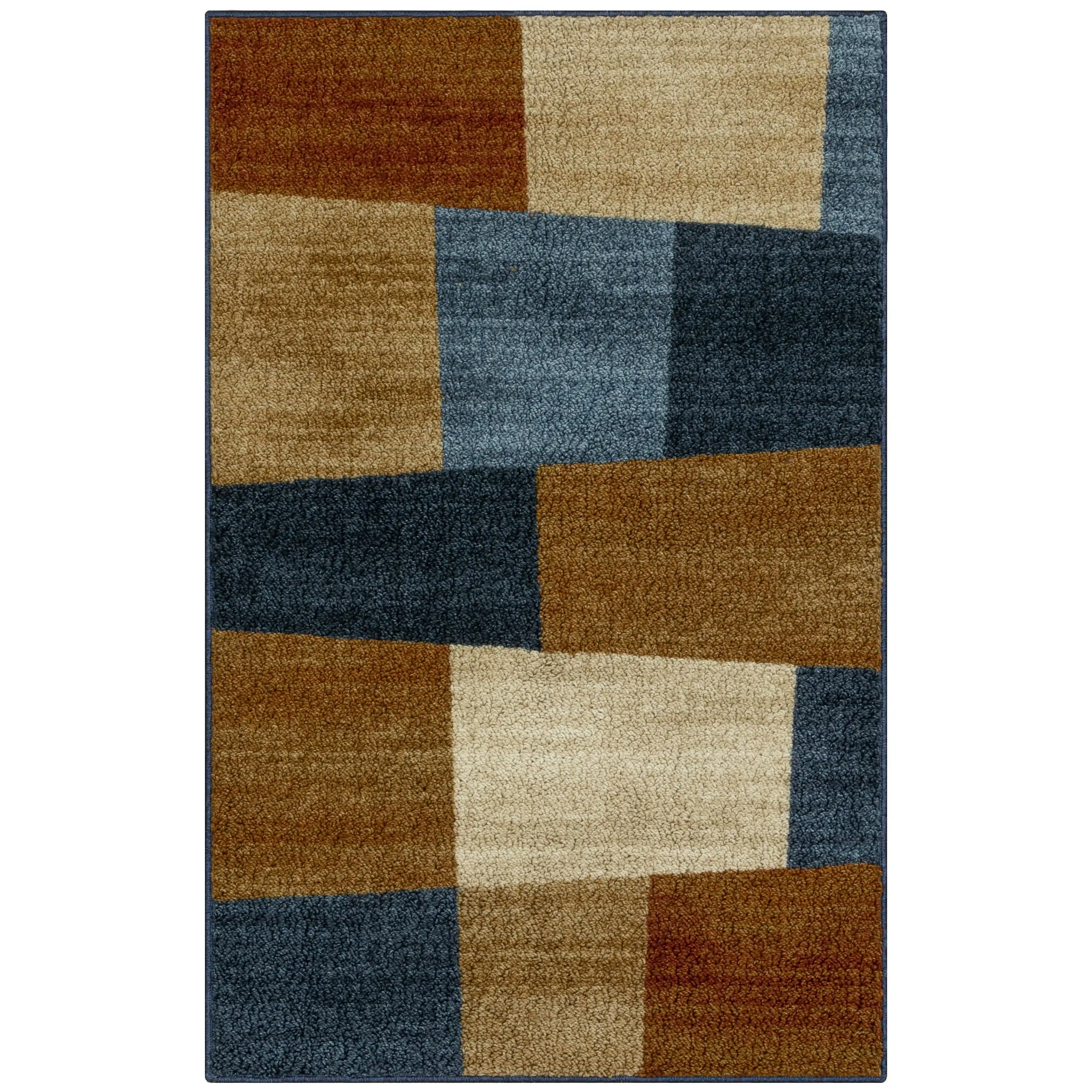 

Geometric Warm Blocks Multicolor Indoor Accent Rug, 2'6 X 3'10