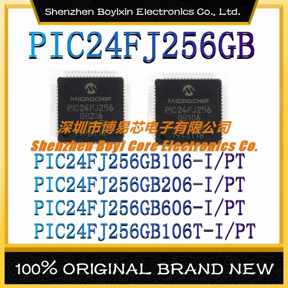 

PIC24FJ256GB106-I/PT PIC24FJ256GB206 PIC24FJ256GB606 PIC24FJ256GB106T New Original Genuine