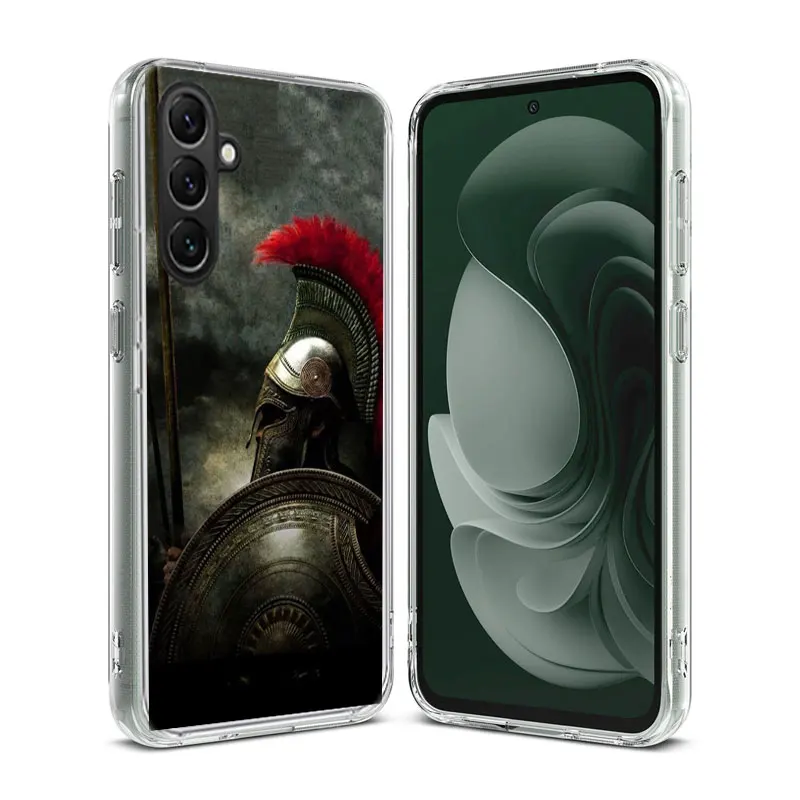 Spartan Phone Case Samsung Galaxy A70 A50 A40 A30 A20E M30S M31 M21 M12 J8 J6 J4 M32 M52 M51 A90 A80 A20S M11 A10S Capa