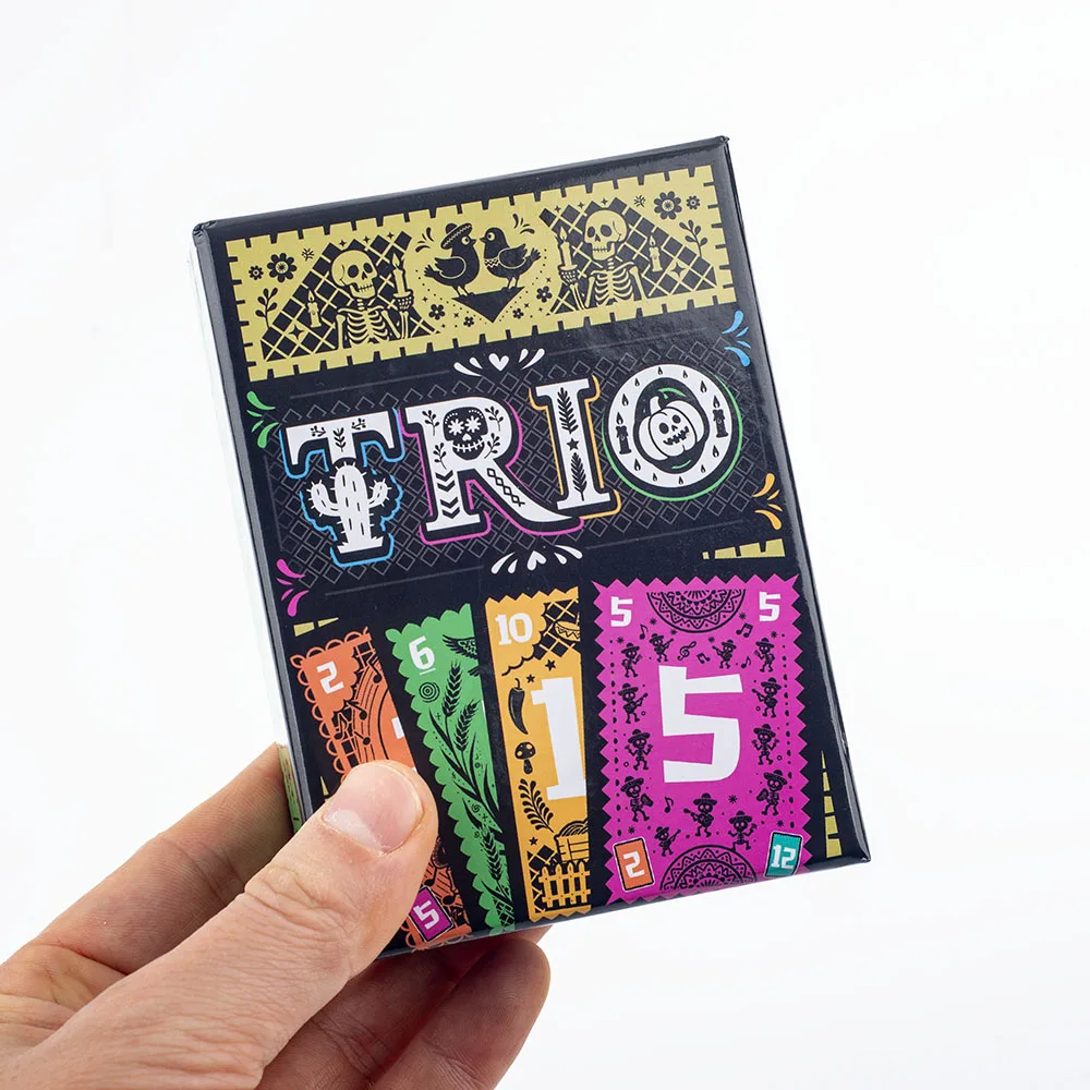 

Стратегическая карточная настольная игра TRIO Card Fun для семейных вечеринок и друзей, настольная игра для 3-6 игроков, развлекательная игрушечная карточка для всех возрастов