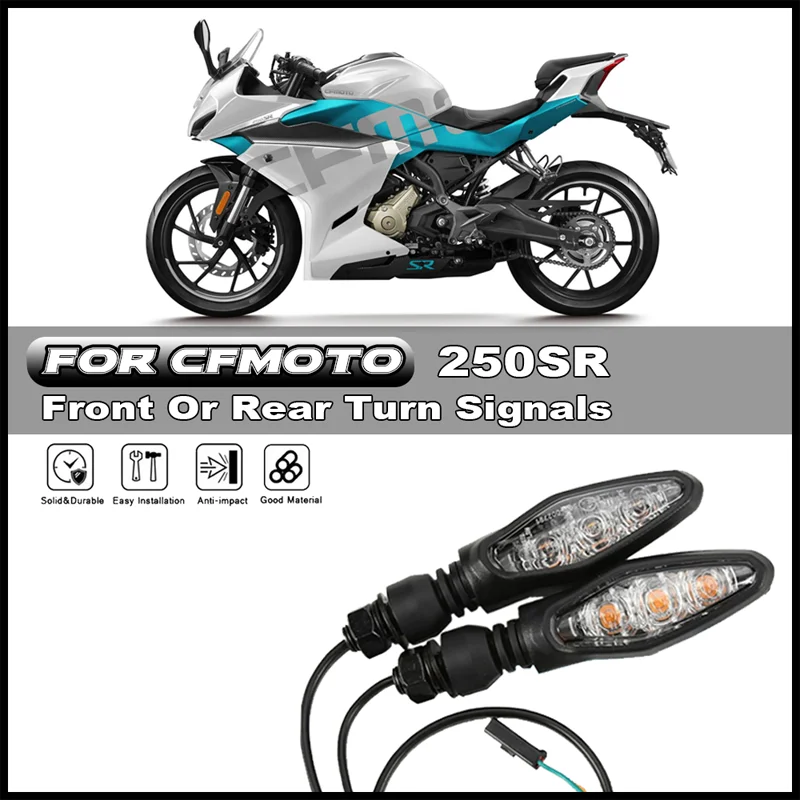 

For CFMOTO 250SR 300SR 300SS CF250SR SR Original motorcycle parts turn signal CF250-6-A front / rear turn signals