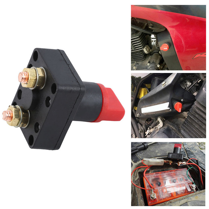  100A Battery Isolator Isolation Switch Disconnect Power Cut Off Kill Switches For RV Boat Car Truck Auto Yacht 