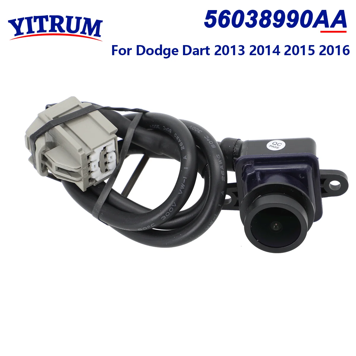 YITRUM 56038990AA For Dodge Dart 2013 2014 2015 2016 Rear View Backup Parking Reverse Camera Reverse Parking Assistant