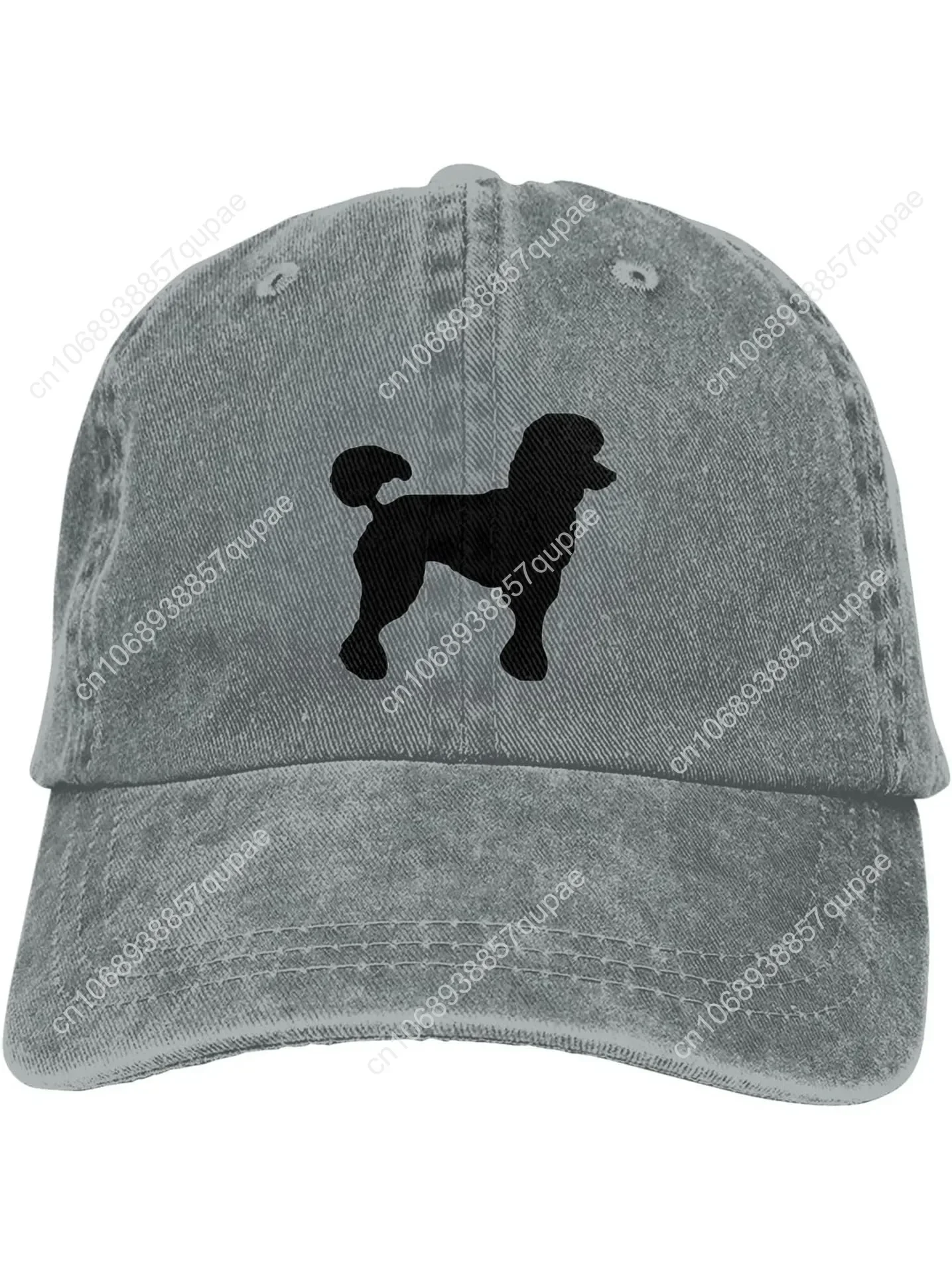 

Poodle Dog Cowboy Baseball Cap, Adjustable Vintage Washed Baseball Cap for Men and Women Sun Hat
