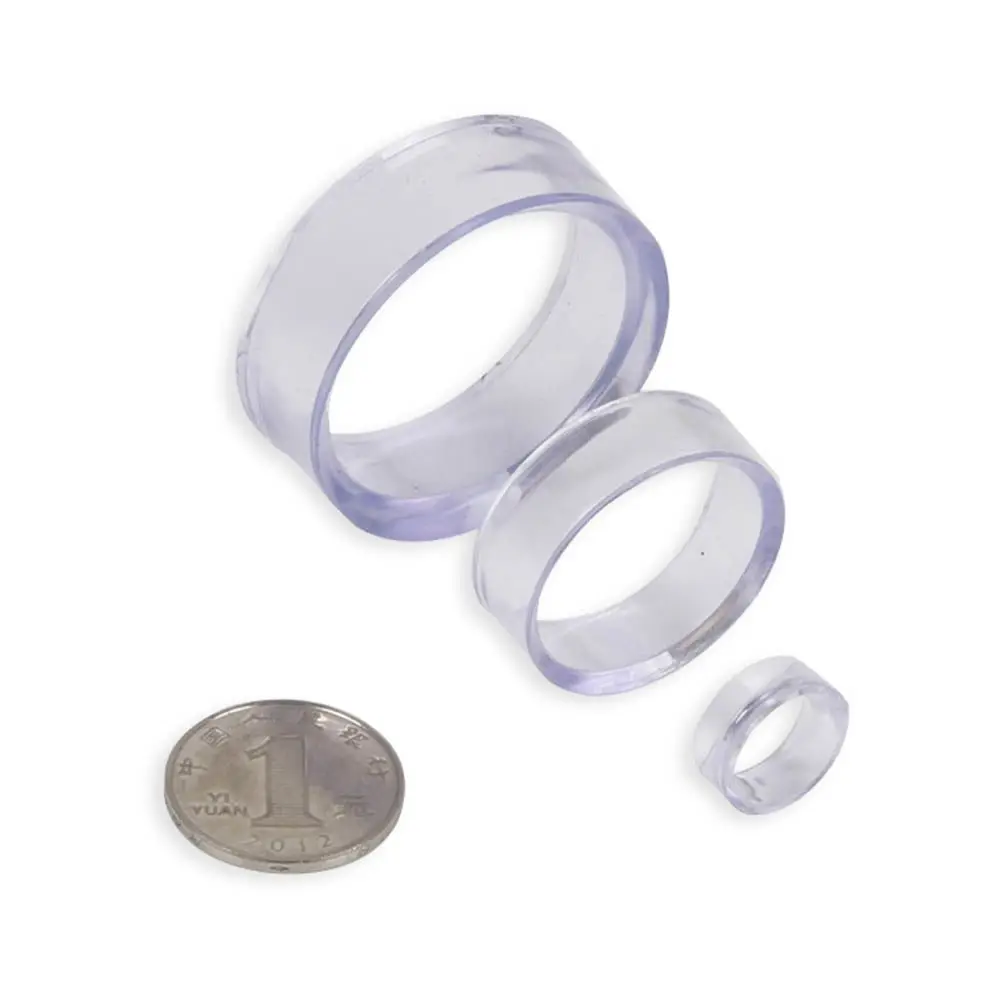 Acrylic Baseball Display Stands Holder Rings Round Storage Holders Clear Racks Organization Display Stands For Golf Ball