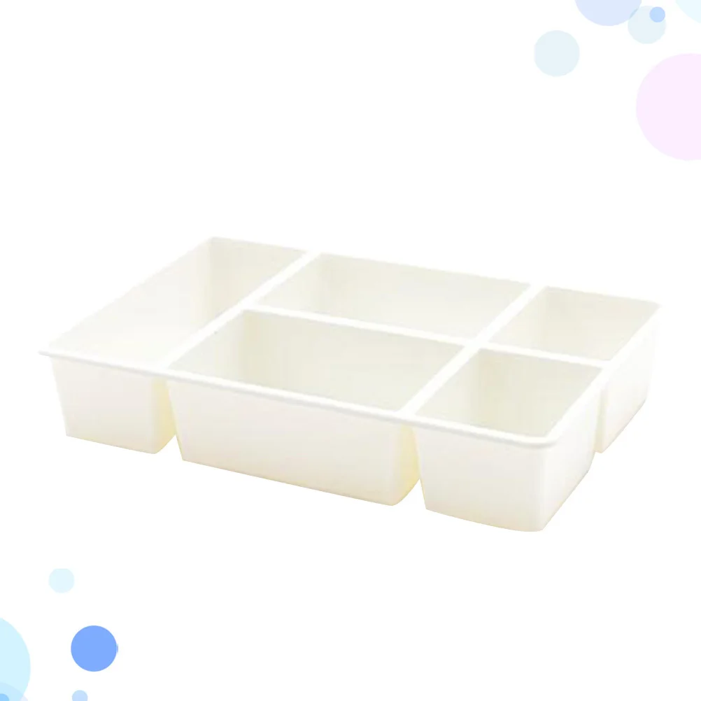 

Makeup Storage Drawer Organizer 5 Compartment Lattice Box For Bedroom Closet Underwear Socks Brasdrawer Organizer Box