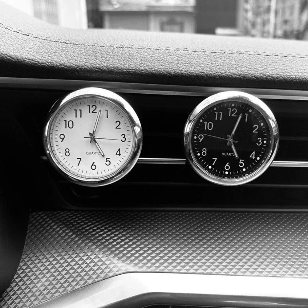 Mini digital watch, mechanical quartz clock, car accessories, car clock, luminous car interior, car accessories, gifts