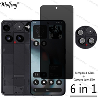 Privacy Screen Protector For Nothing Phone 3 Anti-Spy Tempered Glass For Nothing Phone 3 Camera Glass For Nothing Phone 3 Glass
