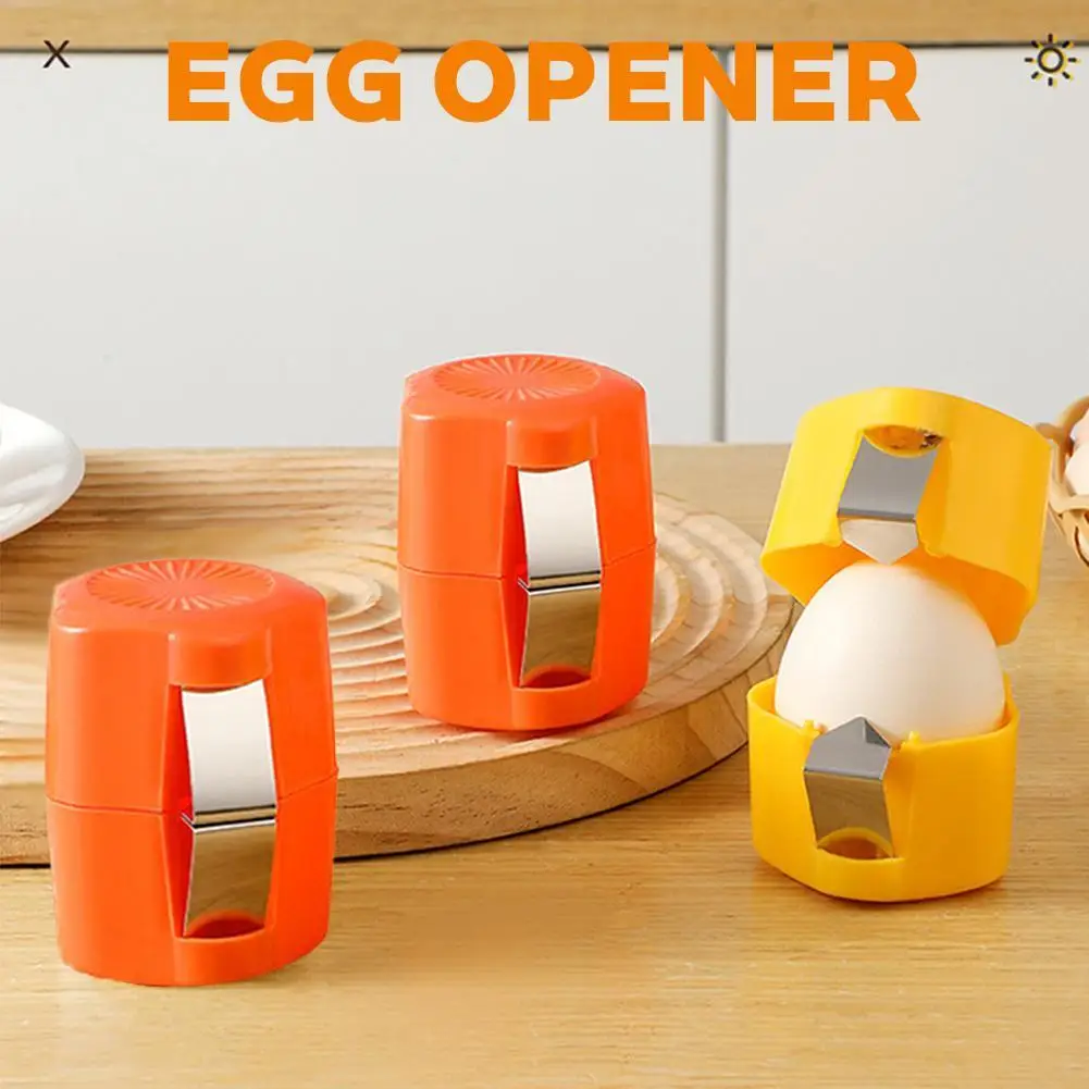3PCS Egg Shell Cracker Breaker Opener Remover Separator for Hard Boiled Raw Eggs,Kitchen Hard Boiled Egg Peeler Egg Shell Opener