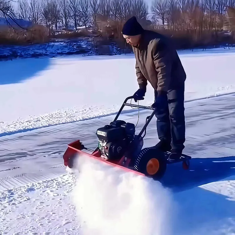 Snowplow Ground Ash Sweeper Multifunctional Snowplow Snowblower Removal Vehicle