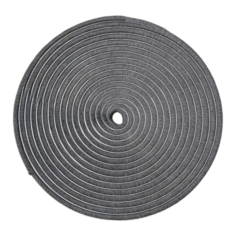 Brush Seal Tape 10M with Sticky Backing for Roller Shutter Doors and Sliding Door Gaps Enhances Energy Efficiency