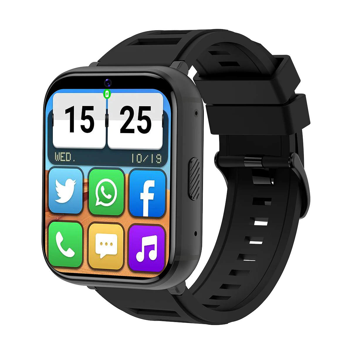 

Q668 2024 Latest BLAZERS III 4G Android Smartwatch Kid-Friendly GPS Navigation Video Call BT Wifi Waterproof Camera Application