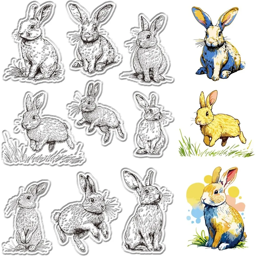 Easter Bunny Clear …