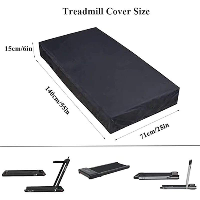 Under Desk Treadmill Cover, Dustproof Walking Mat Cover, Walking Treadmill Waterproof Protective Cover For Office Under Desk