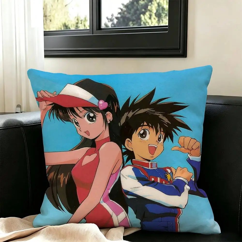 Future GPX Cyber Formula  Square Double-Sided printed Pillow Case Bedroom Bedside Pillow Sofa Cushion Cover