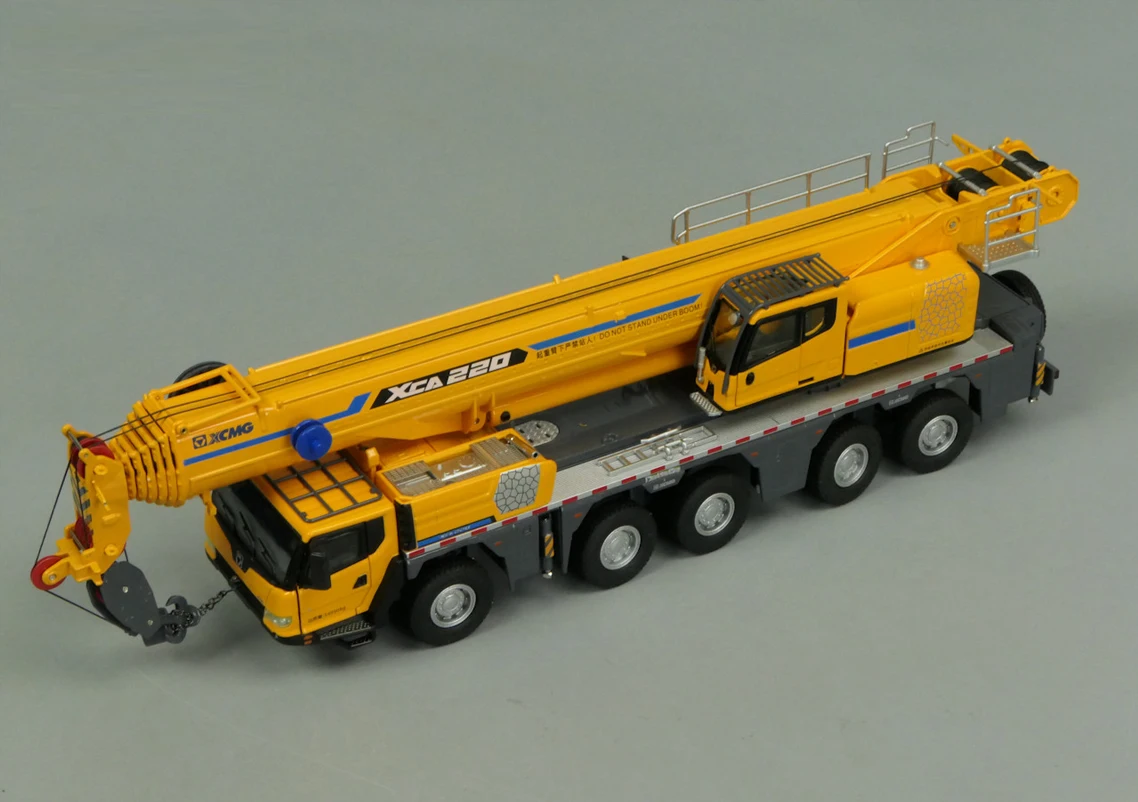 

1:50 Scale XCMG XCA220 Truck Crane Model All Terrain Crane Gift Boys