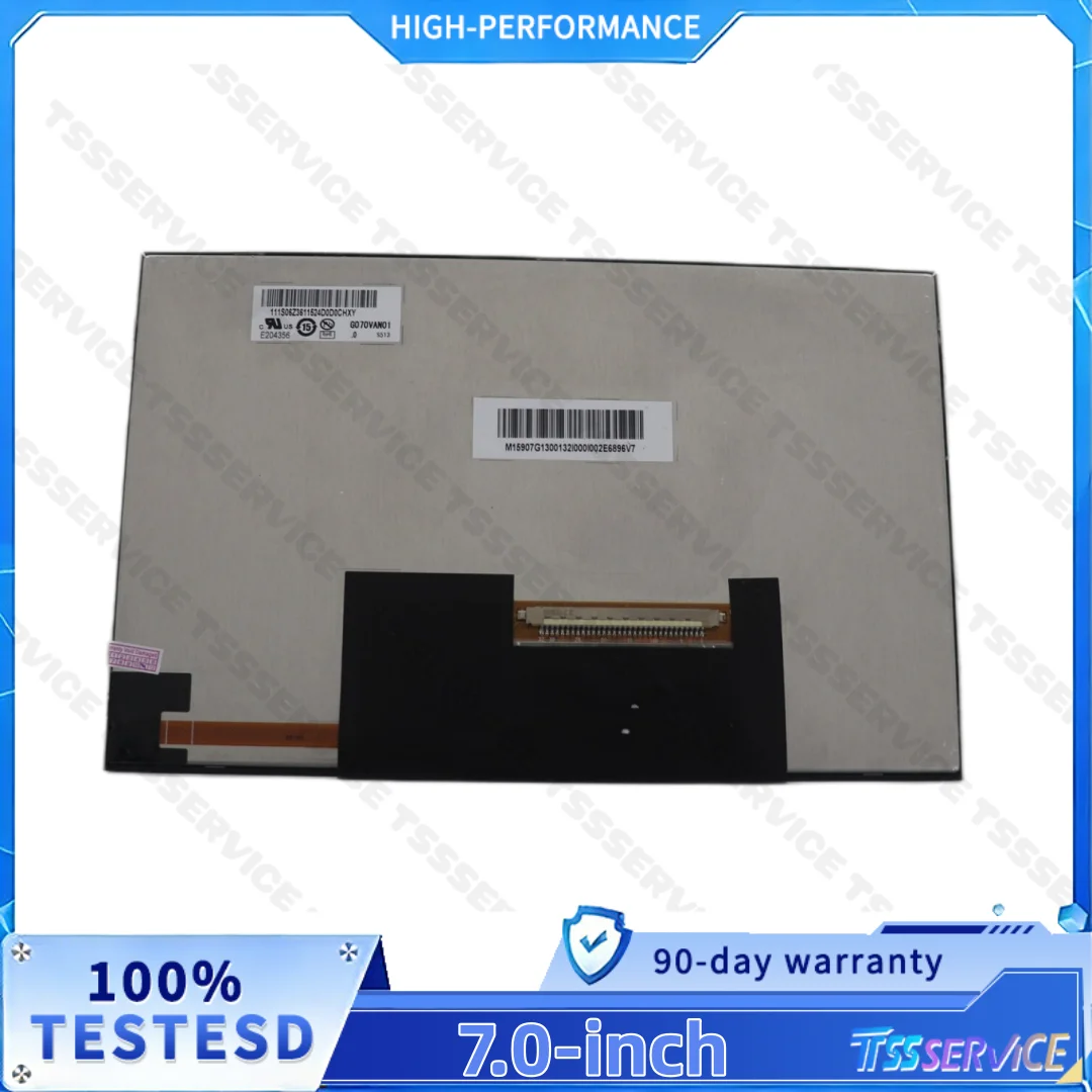 G070VAN01.0   7.0 inch TFT LCD with 800*480 Resolution for Industrial Applications