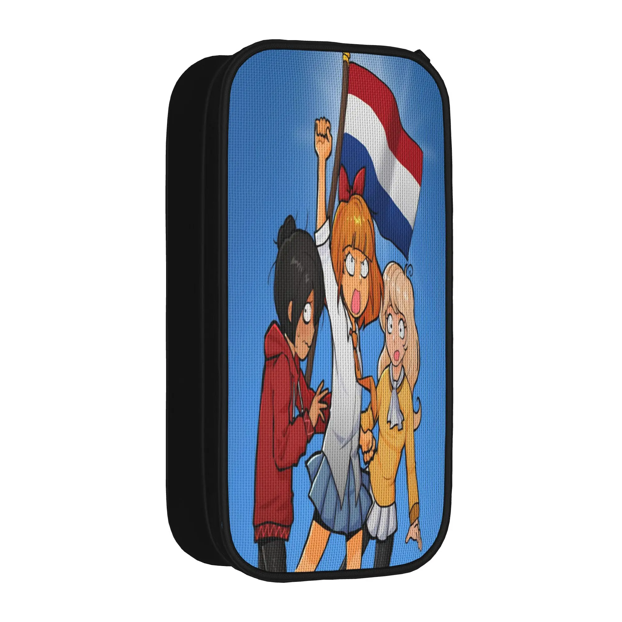 Ongezellig Mymy Yana  Pencil Case Double Layer Large Capacity School Accessories  Pencil Bag Perfect Gifts