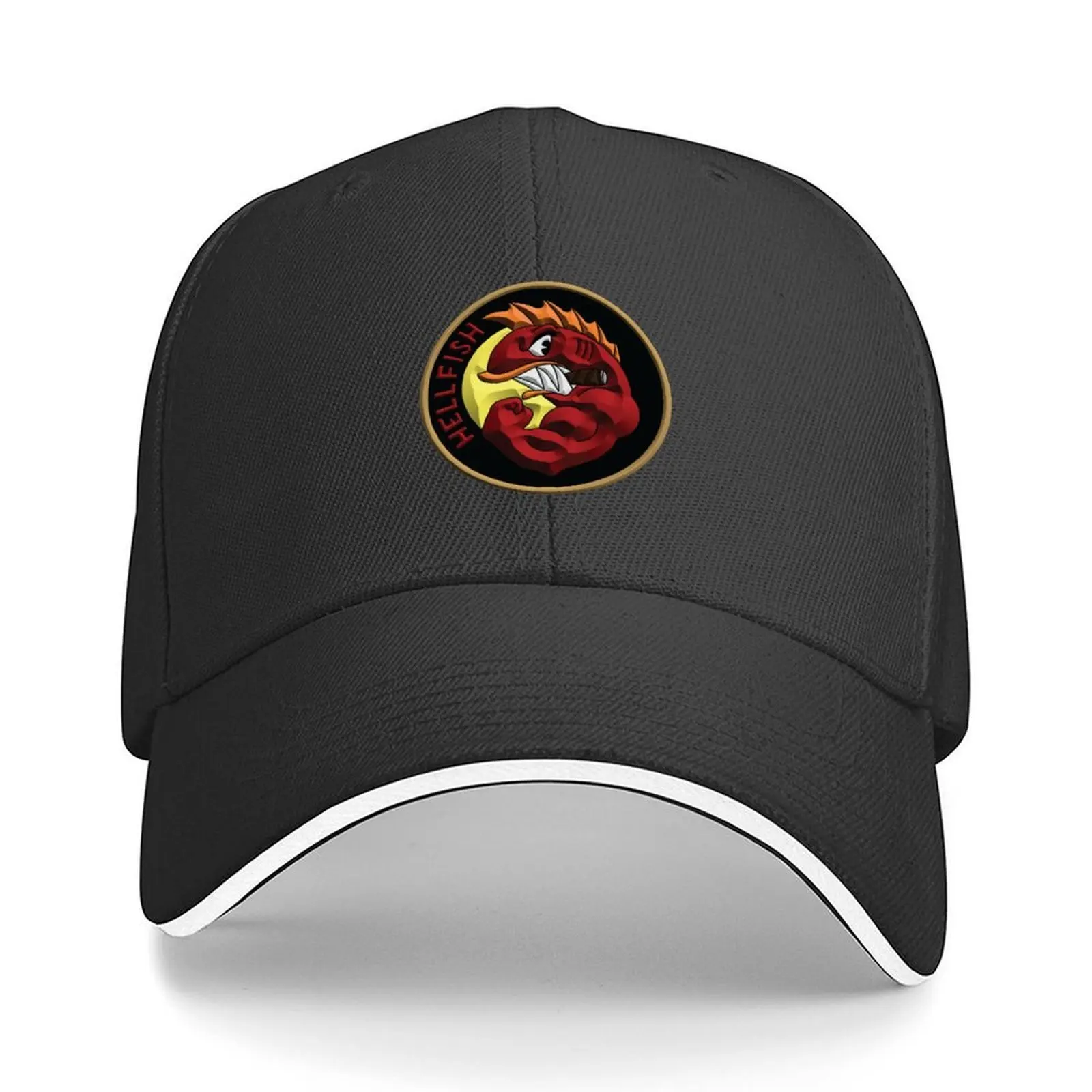 

Flying Hellfish 3D Baseball Cap Sunhat designer cap New In The Hat Fashion Beach Women's Golf Clothing Men's