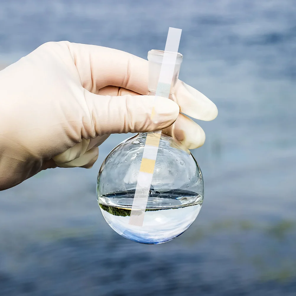 

100Pcs Water Test Strips PH Pool Spa Aquarium Tester Portable Easy Use Quality Detection Tool Pool Water Testing Kit