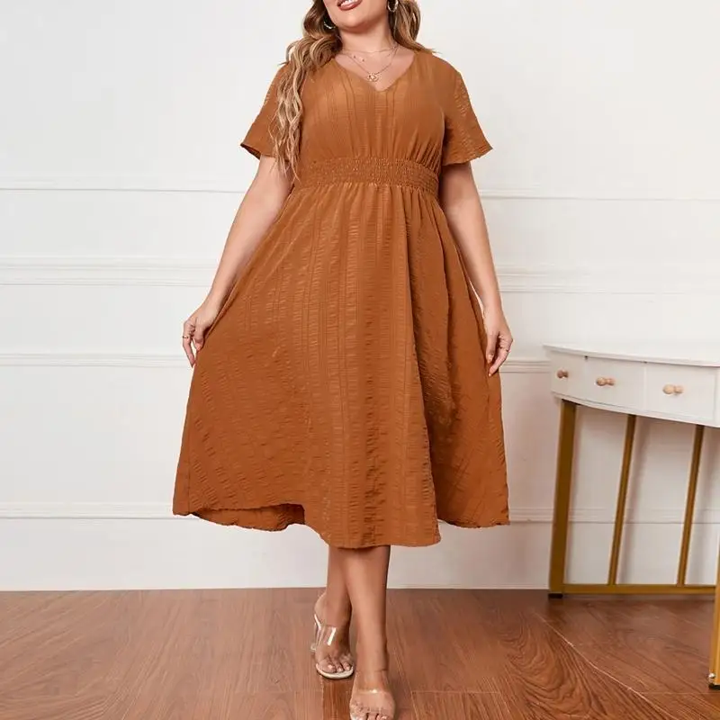 l38e-–-robe-mi-longue-decontractee-pour-cocktail-manches-courtes-col-en-v-controle-taille-pour-femmes