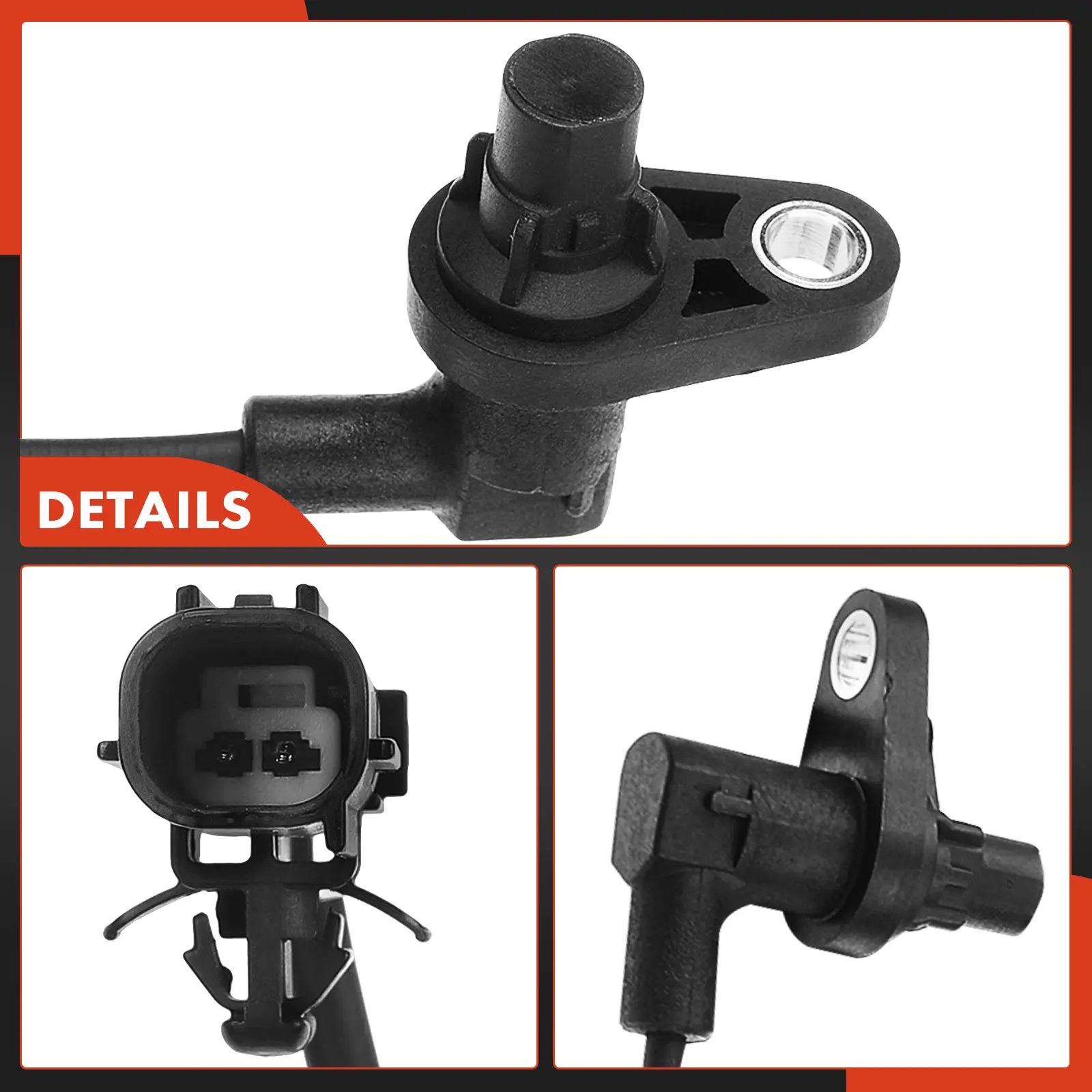 A-Premium Front Passenger Side ABS Wheel Speed Sensor for Toyota Corolla 2009-2013 6