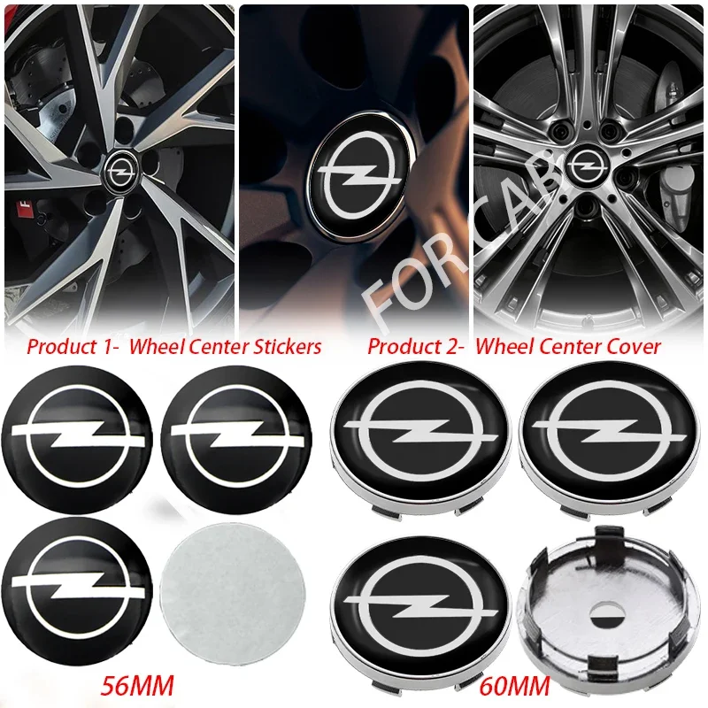 Car Wheel Center Hub Caps Tire Rim Covers Tapacubos Enjoliveur Wheel Parts 4PCS 60mm For Opel Astra Insignia Astra Corsa Zafira