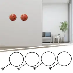 Basketbal Houder Multifunctionele Muur Mount Bal Houder Helm Display Rack Voor Voetbal Basketbal Rugby Sterk Voor Motorfiets