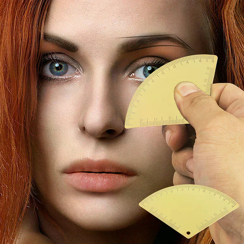 눈썹 디자인 자 여성용 즉각적인 눈썹 정리 도구 빠른 눈썹 그리기 도구 눈썹 위치 조정용 타투 액세서리