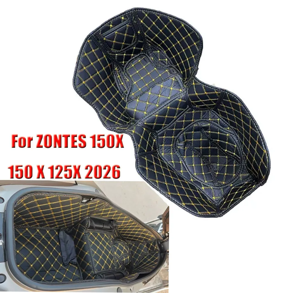 

For ZONTES 150X 150 X 125X 2026 Seat Storage Trunk Case Liner Luggage Box Inner Container Tail Case Trunk Protector Lining